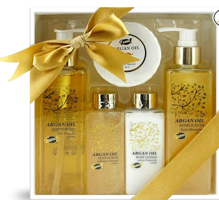 Coffret de soins pour le bain naturel et relaxant